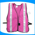 safety reflective vest , safety vest reflective , pink safety vest ansi for kids wearing